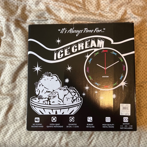 Icecream x BBC Father Time Runningdog Clock - Picture 4 of 4